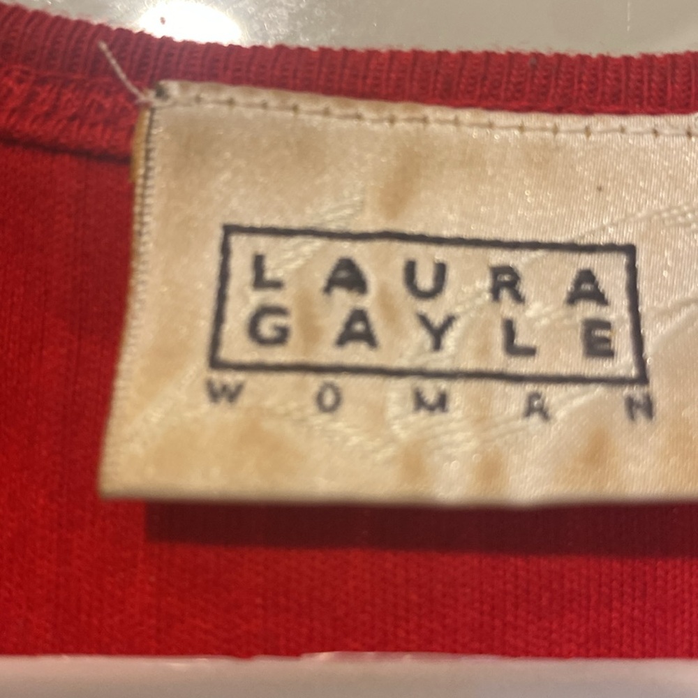 Laura Gayle size 1X top good condition - Picture 2 of 3